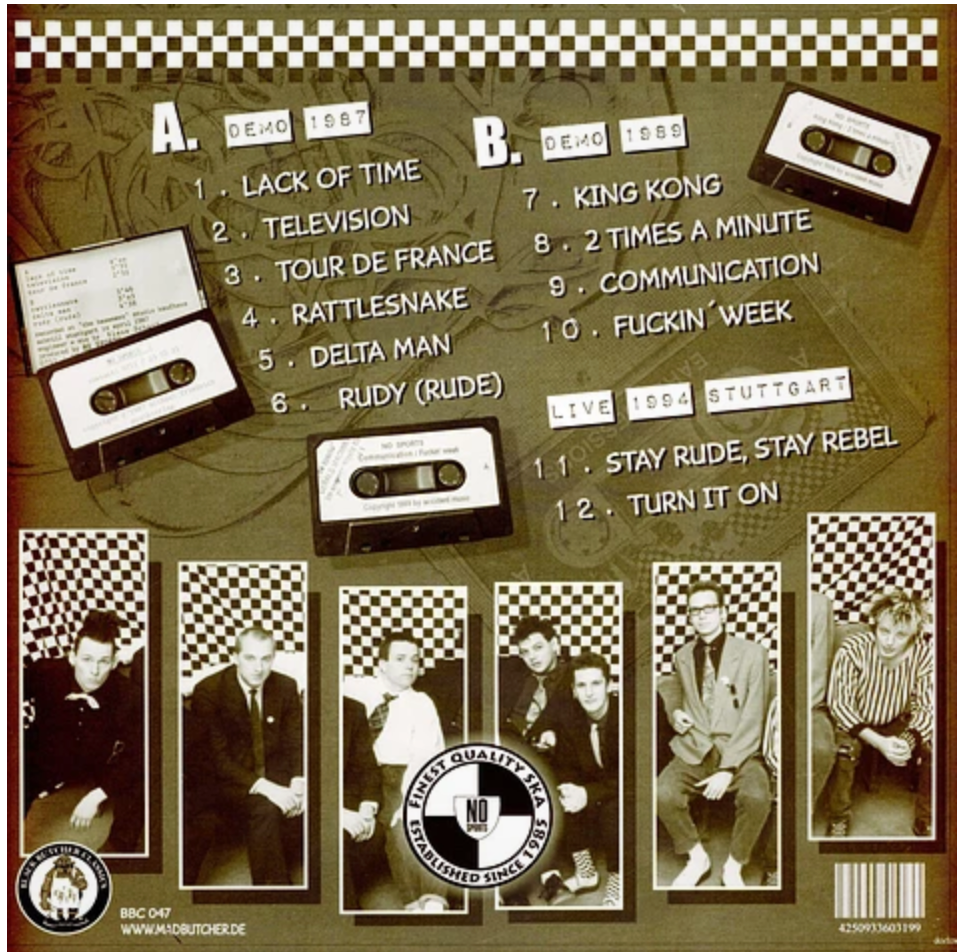 NO SPORTS (ノー・スポーツ) - Early Sessions (German 500枚限定プレス LP/ New)