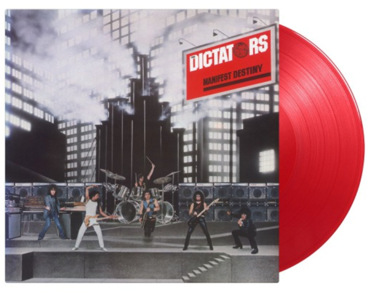 DICTATORS, THE (ザ・ディクテイターズ) - Manifest Destiny (EU 750枚限定ナンバリング入り再発「高音質 180g レッドヴァイナル」LP/New) ’77年2ndアルバム !