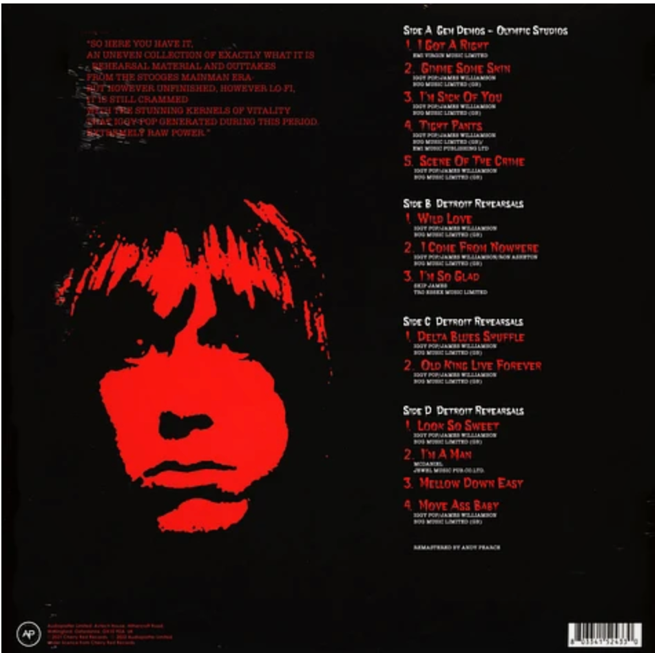 IGGY AND THE STOOGES (イギー & ザ・ストゥージーズ) - Move Ass Baby (UK 限定プレス再発 2xLP/ New)