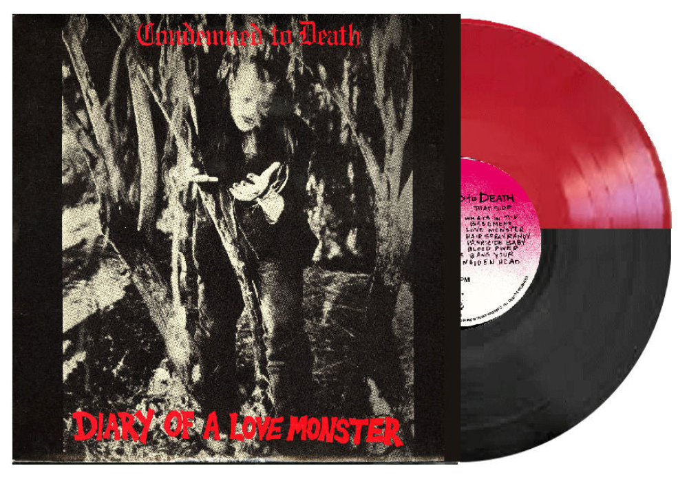 CONDEMNED TO DEATH (コンデムド・トゥ・デス) - Diary Of A Love Monster (US 限定再発「赤黒ヴァイナル」LP/ New)