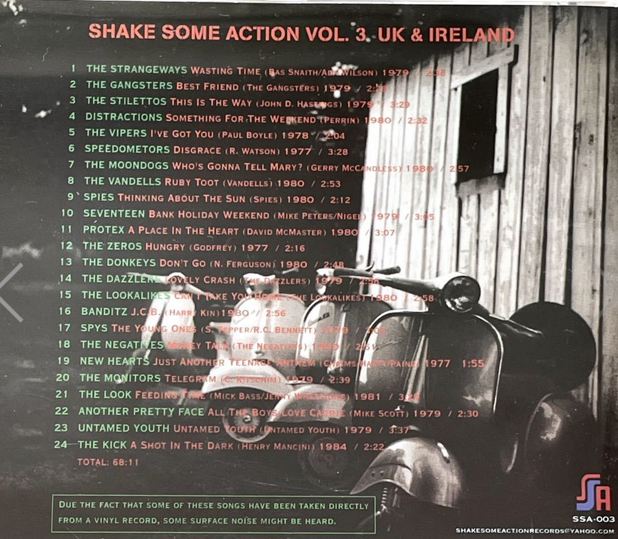 V.A. (パワーポップ、ネオモッズ・コンピ) - Shake Some Action Vol.3 UK & Ireland (EU 限定再発 CD/ New)
