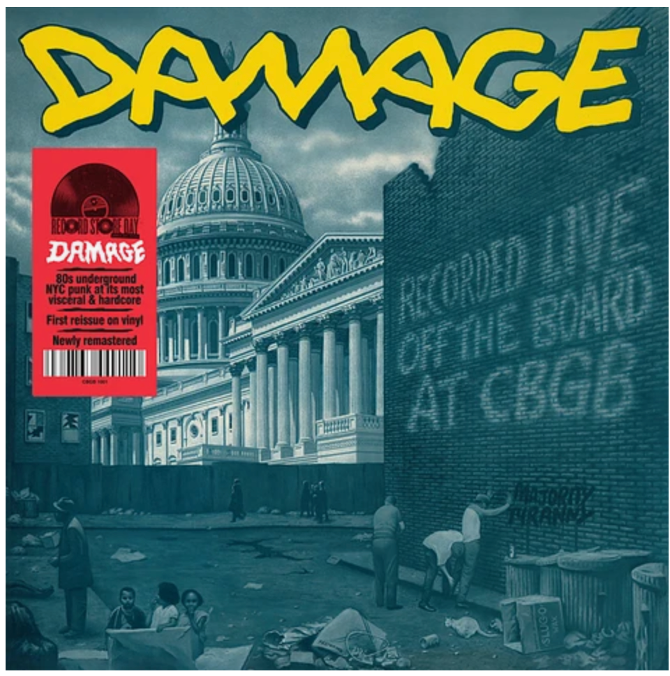 DAMAGE (ダメージ) - Recorded Live Off The Board At CBGB (EU RSD 2024 「2,000枚限定再発」LP/New)