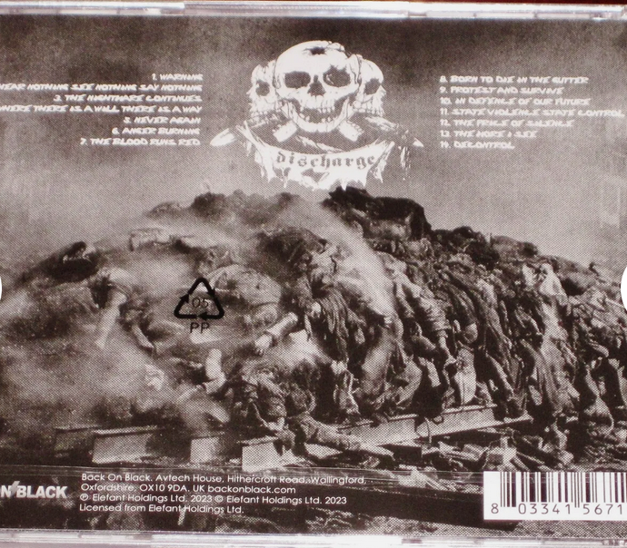 DISCHARGE (ディスチャージ) - Toronto '83: In The Cold Night (UK 限定再発「ホワイトヴァイナル」LP/ New)