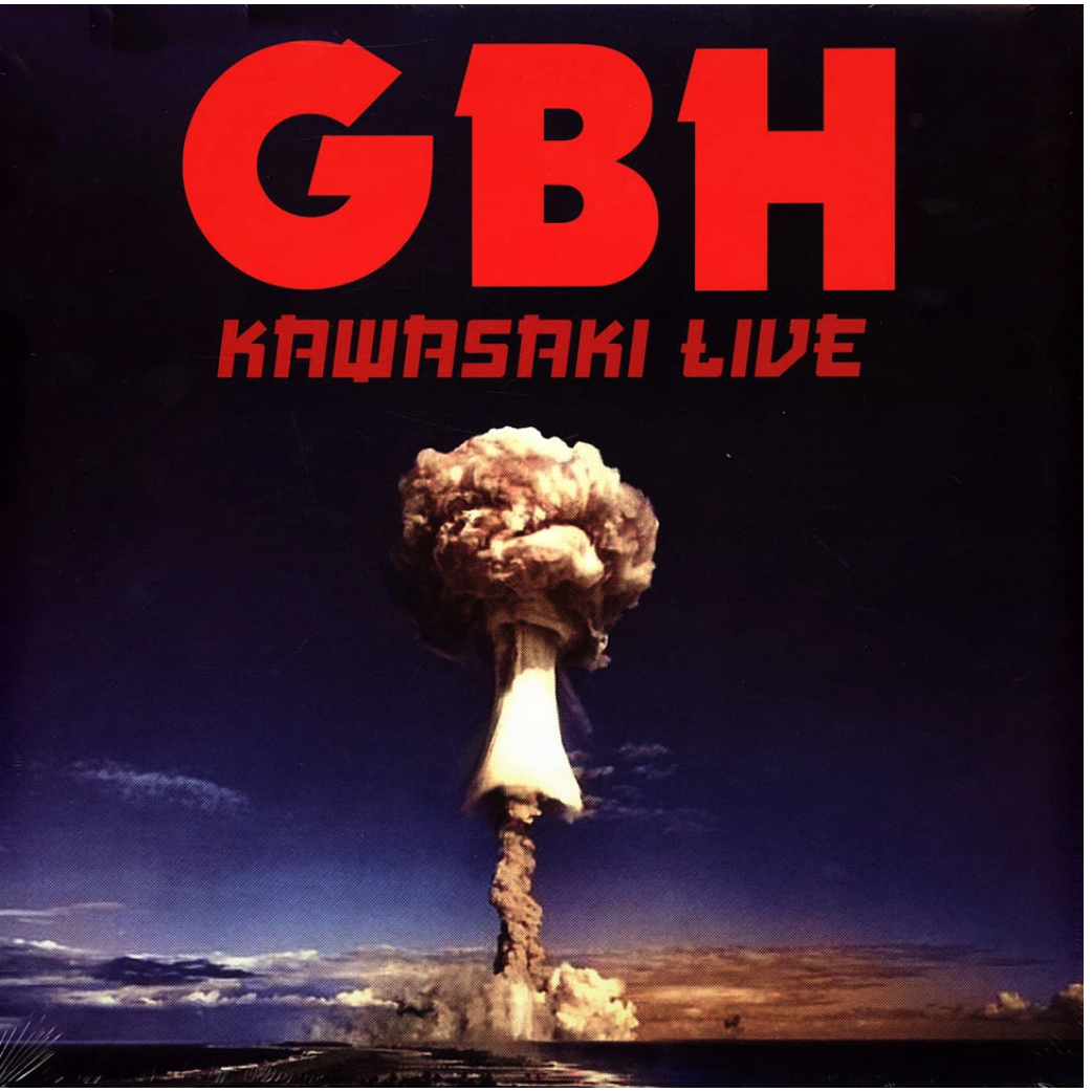 Charged G.B.H (チャージド G.B.H) - Kawasaki Live (UK 限定再発「クリアヴァイナル」LP/ New)