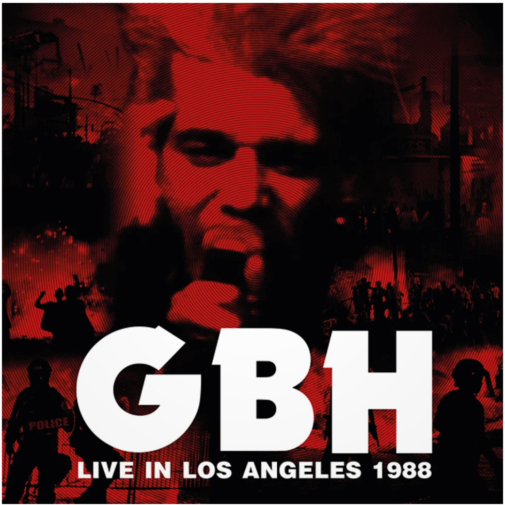 Charged G.B.H (チャージド G.B.H) - Live In Los Angeles 1988 (UK 限定再発「レッドヴァイナル」2xLP/ New)