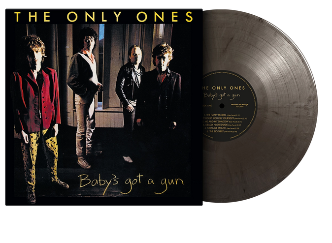 ONLY ONES, THE (ジ・オンリー・ワンズ) - Baby's Got A Gun (EU 1,000枚限定ナンバリング入正規再発180グラム「銀/黒マーブルヴァイナル」LP/New) '80年サード(ラスト)!