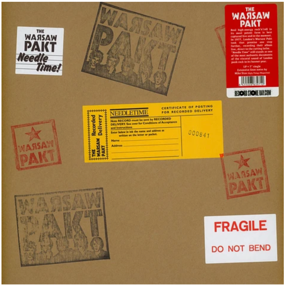 WARSAW PAKT (ワルソー・パクト) - Needle Time (Spain 「RSD 2020」 限定ナンバリング入再発 LP+7"/ New) '77年唯一アルバム!
