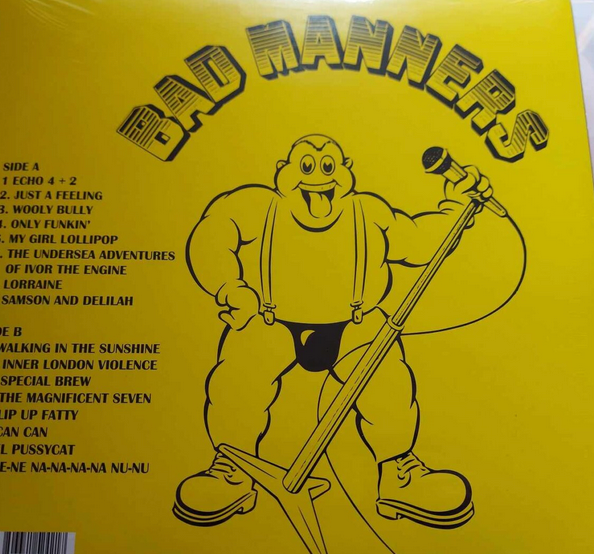 BAD MANNERS (バッド・マナーズ) - Greatest Hits Live (UK 限定再発「クリアヴァイナル」LP/ New)