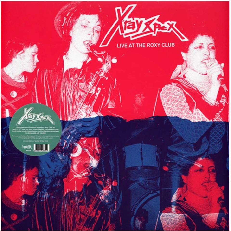 X-RAY SPEX (エックス・レイ・スペックス) - Live At The Roxy Club (Italy 限定再発「ブラックヴァイナル」LP/ New)