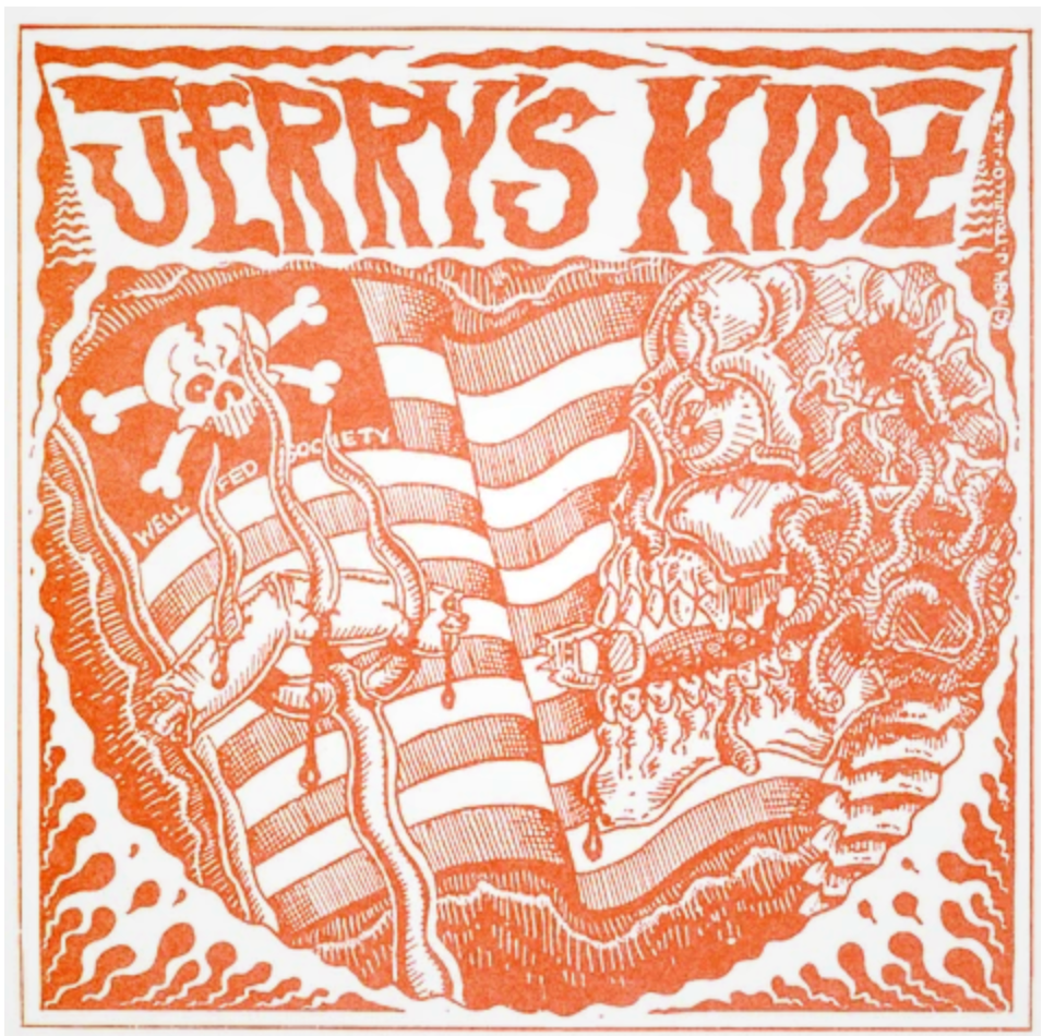 JERRY'S KIDZ (ジェリーズ・キッズ) - Well Fed Society (German 200枚限定再発 7"/ New) 1984年の唯一EP !