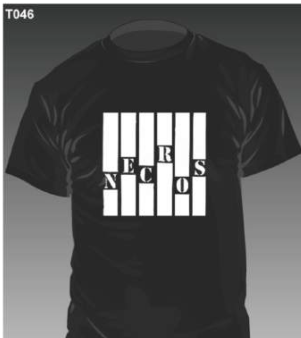 NECROS (ネクロス) - Classic Logo Black (限定 Tシャツ黒「L」サイズ)