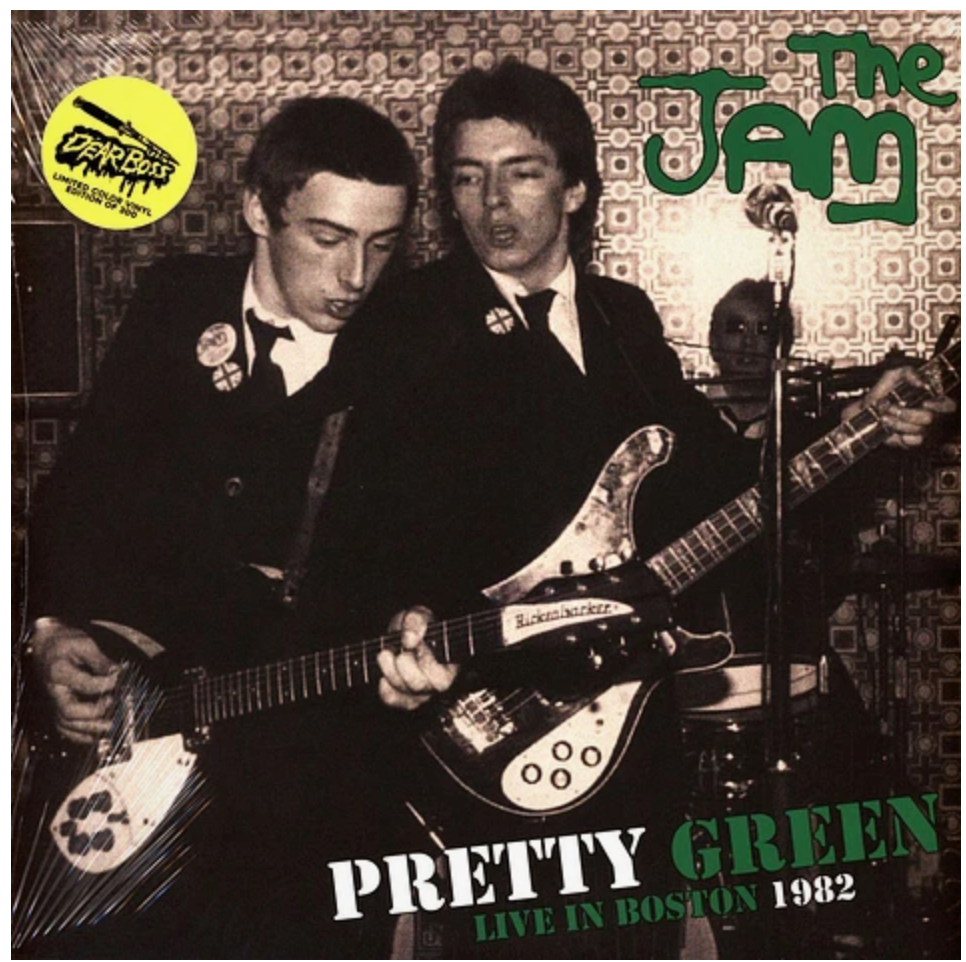 JAM, THE (ザ・ジャム) - Pretty Green - Live In Boston 1982 (EU 300枚限定プレス「グリーンヴァイナル」LP/New) 絶頂期ライブ!