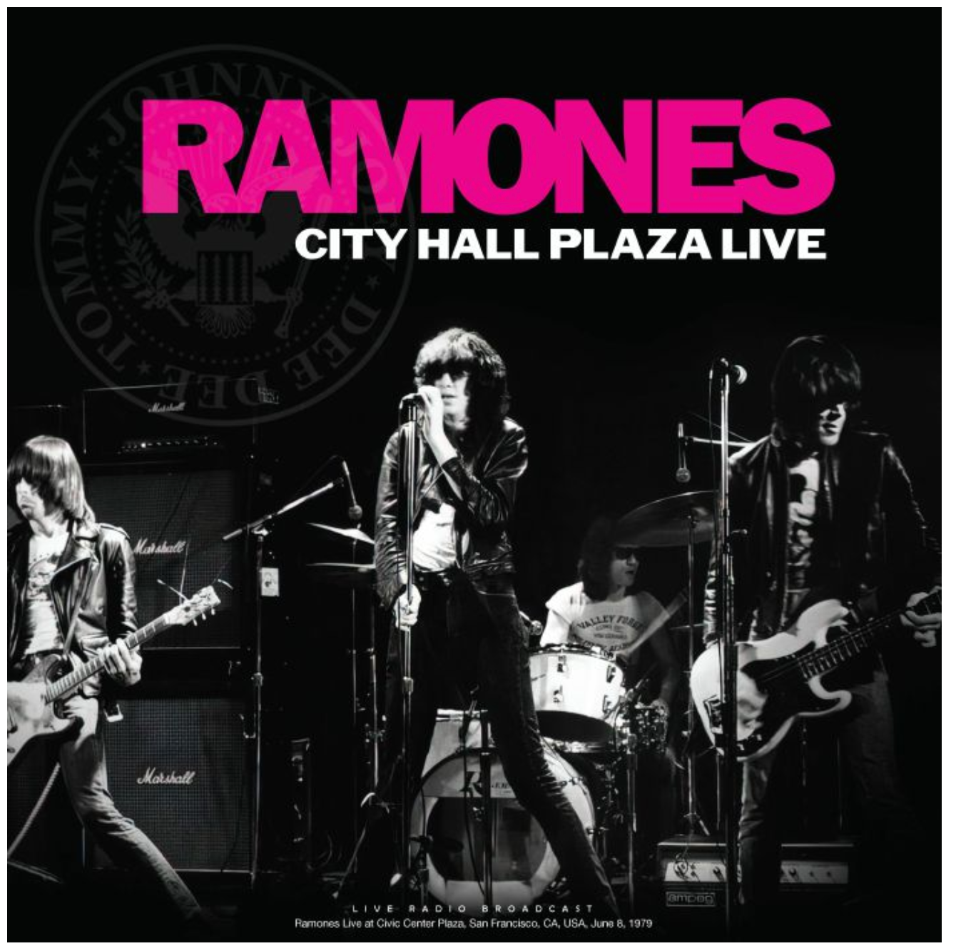 RAMONES (ラモーンズ) - City Hall Plaza Live (EU 限定プレス「180g 」LP/ New) '79年6月6日シビックセンタープラザでのライブ!