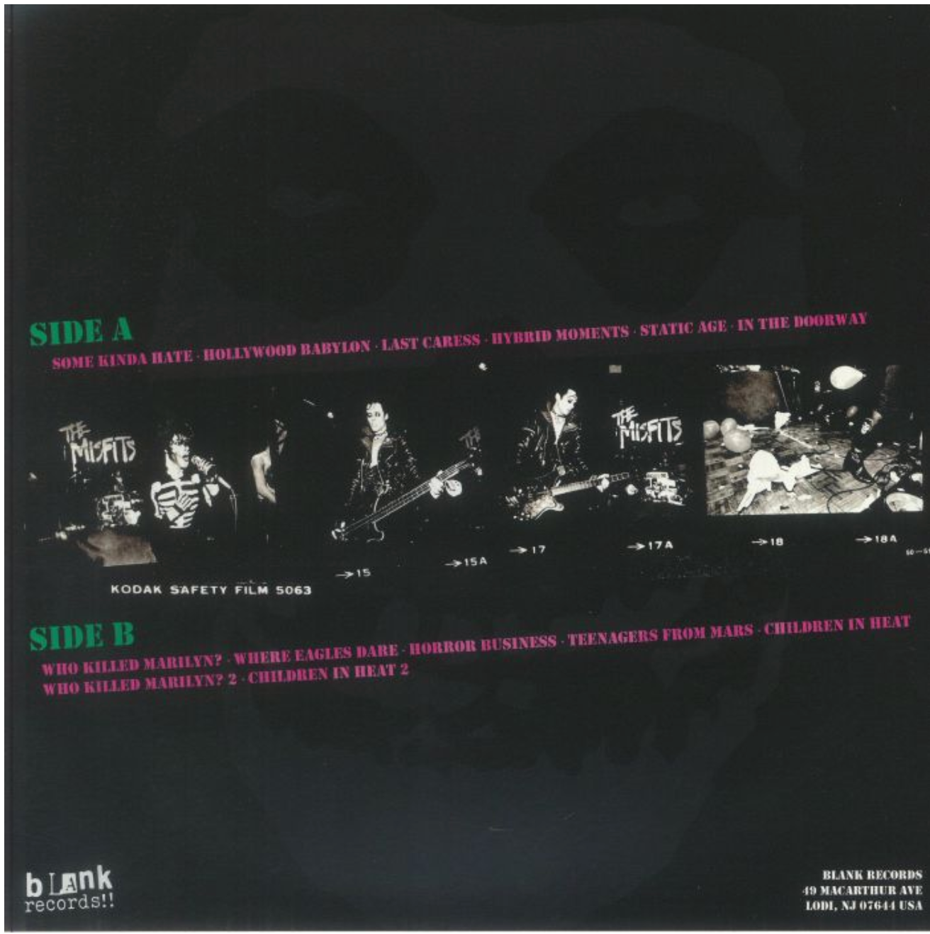 MISFITS (ミスフィッツ) - Calling All Fiends: Studio Outtakes 1979-1980 (EU限定「グリーンヴァイナル」LP/ New) 初期アウトテイク集!