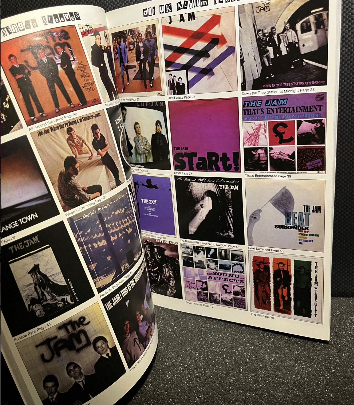 JAM, THE (ザ ・ジャム) - Retro Spective (UK 正規再販ペーパーバック本/ New) レアなディスコグラフィー本が復刻!