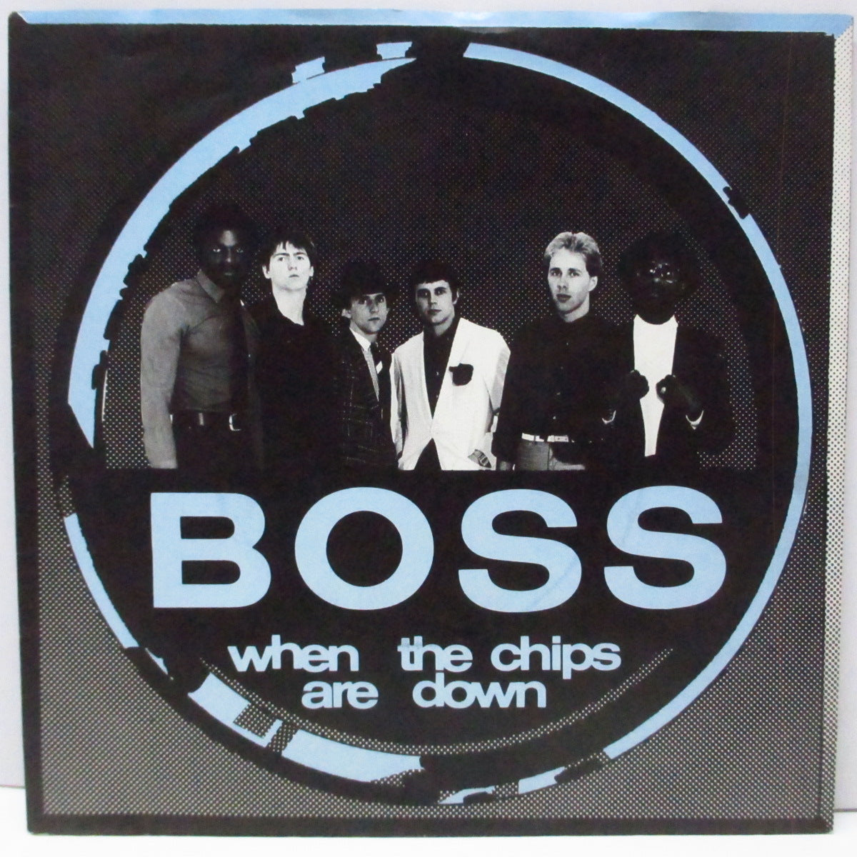 BOSS (BOFF) (ボス) - When The Chips Are Down (UK オリジナル 7"/沢ソフト紙折り返しジャケ) 80's UKスカ!