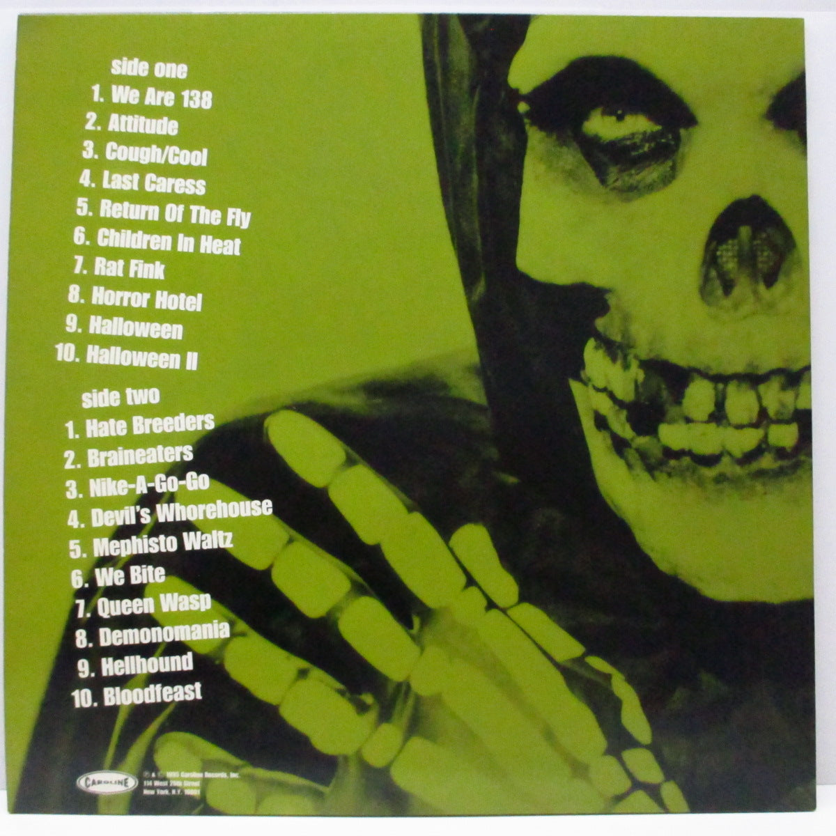 MISFITS (ミスフィッツ) - Collection II (US '96 正規再発「黒盤」LP+インナー)