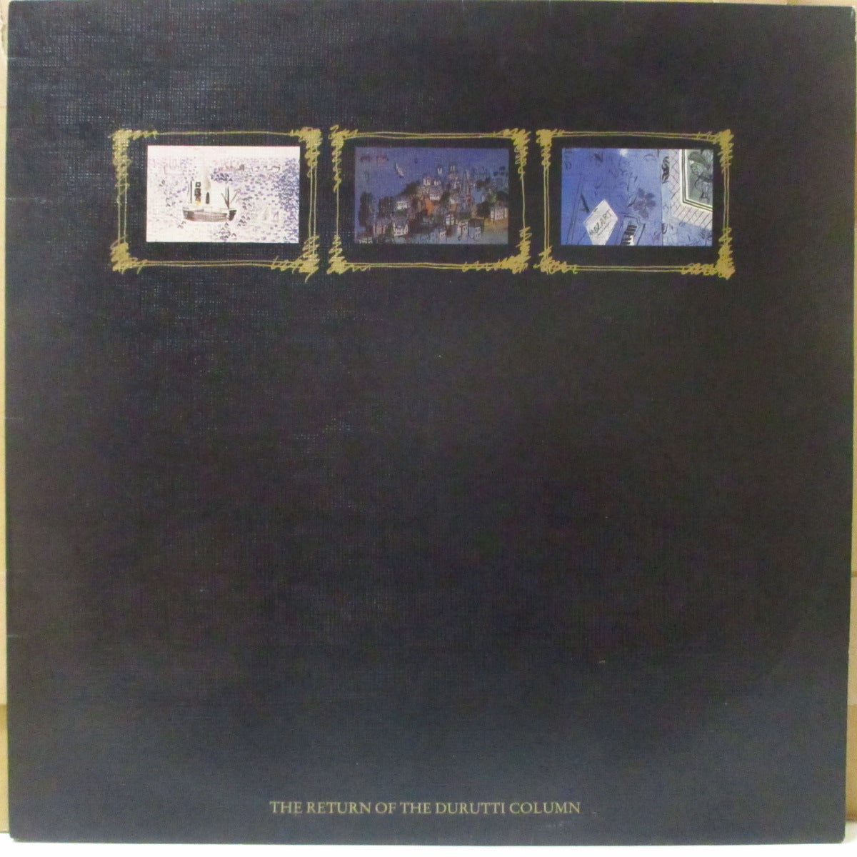 DURUTTI COLUMN, THE (ドルッティ・コラム) - The Return Of The Durutti Column (UK '80 再発 LP/絹目ジャケ)