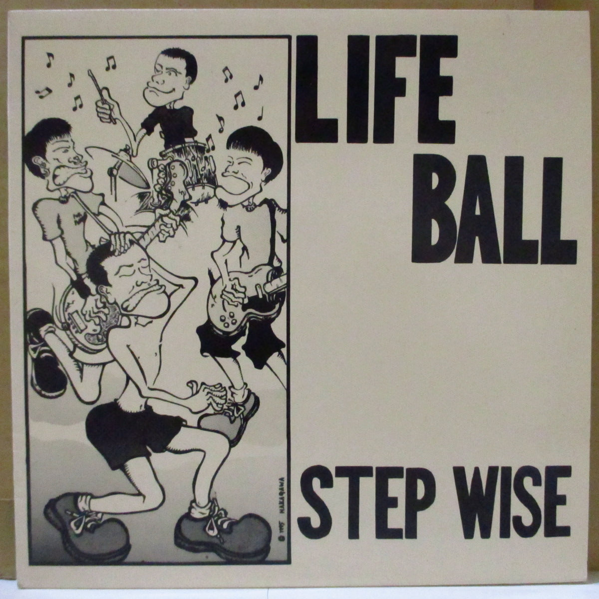 LIFE BALL (ライフ・ボール) - Step Wise (Japan 限定「紫盤」 10インチ+インサート) '95年唯一のアルバム