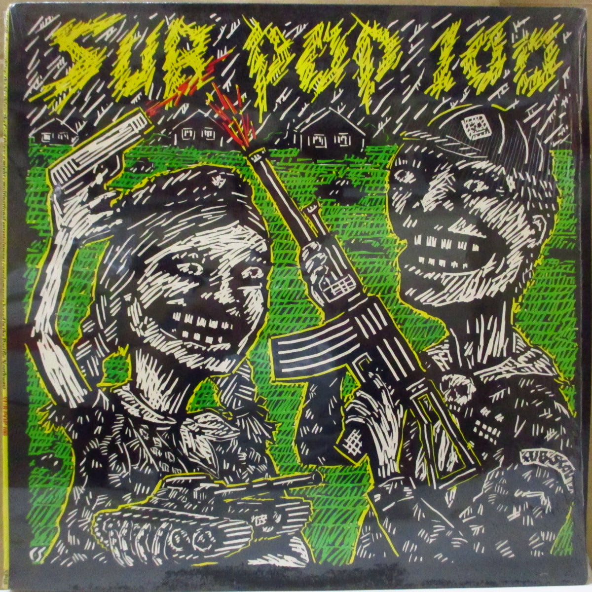 V.A. ('80s US・オルタナ/インディロック・コンピ) - Sub Pop 100 (US 5,000枚限定オリジナル LP+インサート) '86年レーベル・コンピレーション