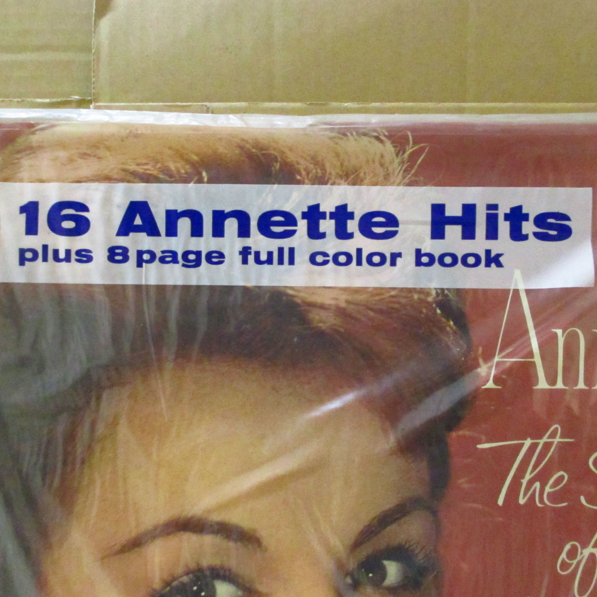 ANNETTE (アネット) - The Story Of My Teens (US '62 オリジナル・モノラル LP/8ページ綴じ込みカラーブックレット付き見開きジャケ)ベスト全16曲、奇跡のデッドストック!
