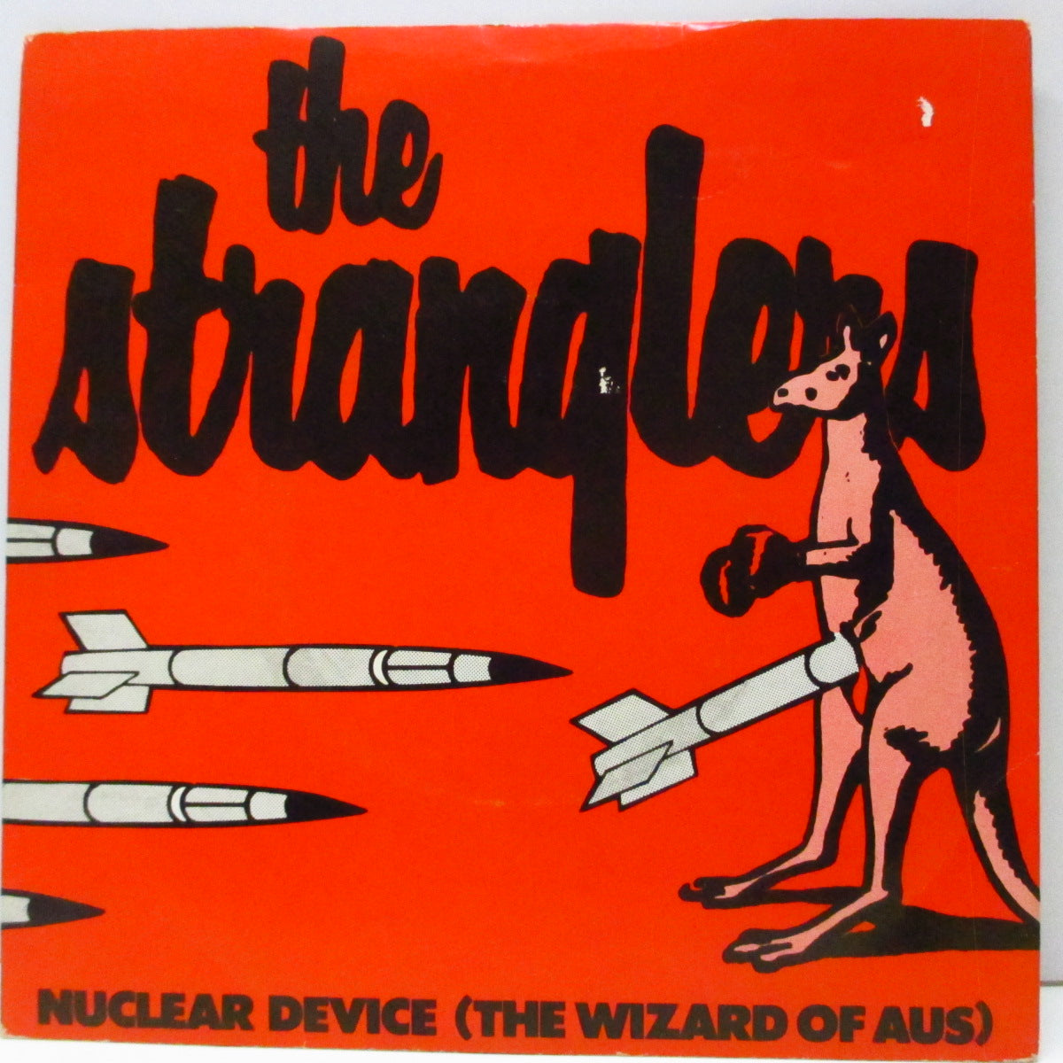 STRANGLERS, THE (ストラングラーズ ) - Nuclear Device - The Wizard Of Aus (UK オリジナル 7"/光沢固紙折り返しジャケ)『ザ・レイヴン』からの第二弾シングル!
