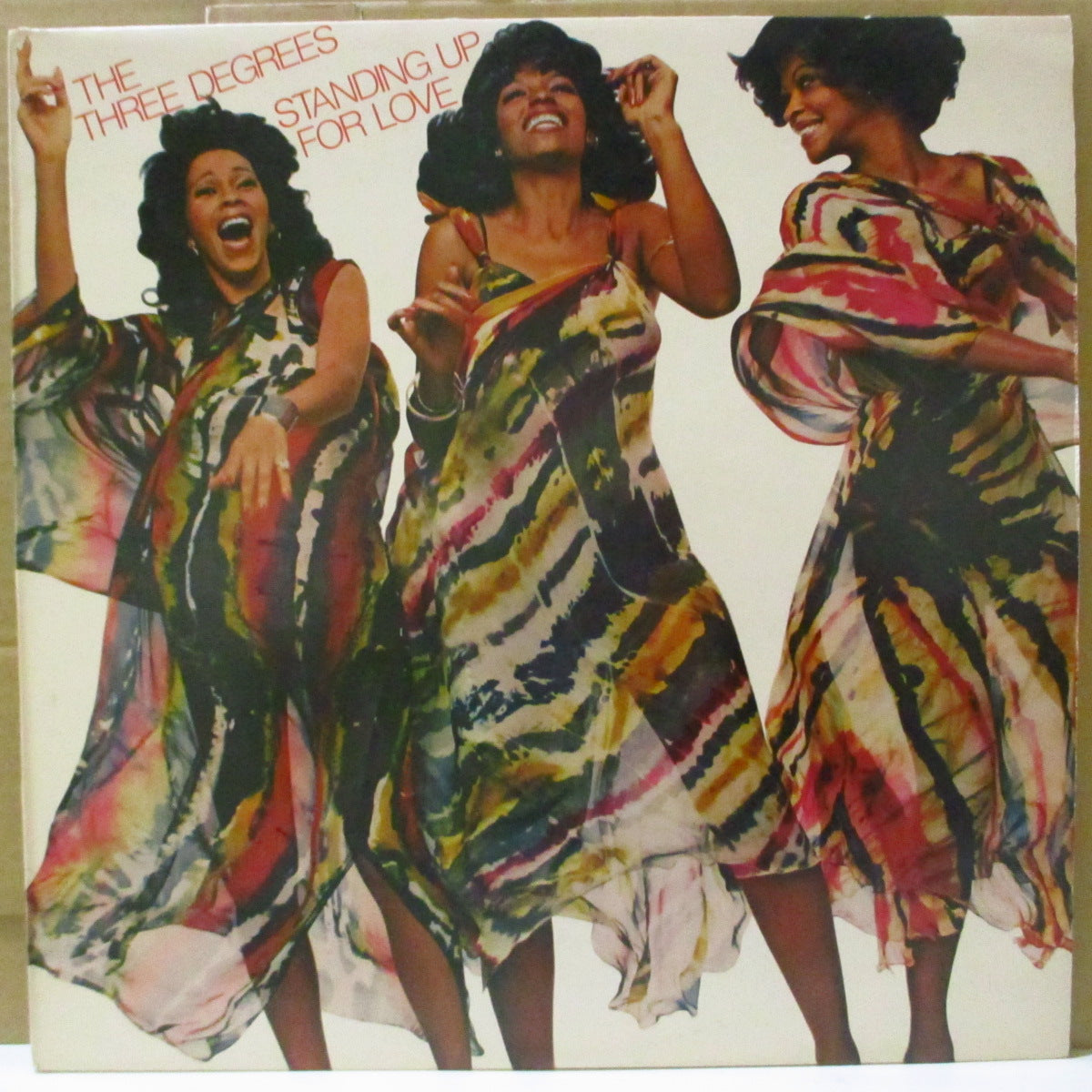 THREE DEGREES, THE (ザ・スリー・ディグリーズ) - Standing Up For Love (UK '77 オリジナル・ステレオ LP)LPは未再発化。