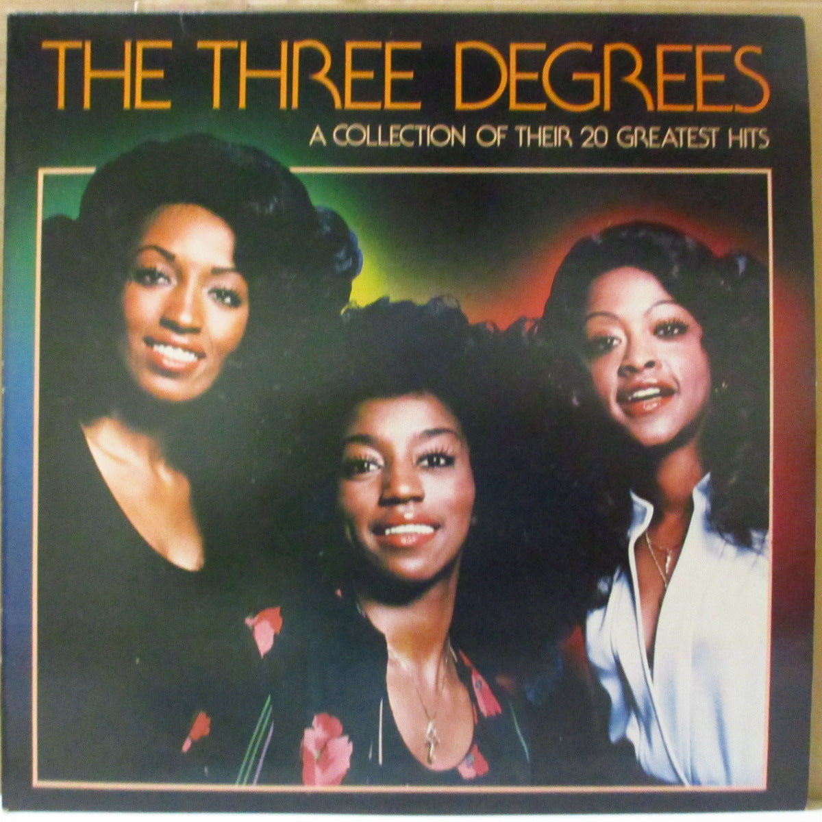 THREE DEGREES, THE (ザ・スリー・ディグリーズ) - A Collection Of Their 20 Greatest Hits (UK '79 初回「オレンジ・ターゲット・ラベ」オリジナル・ステレオLP)ベスト20曲