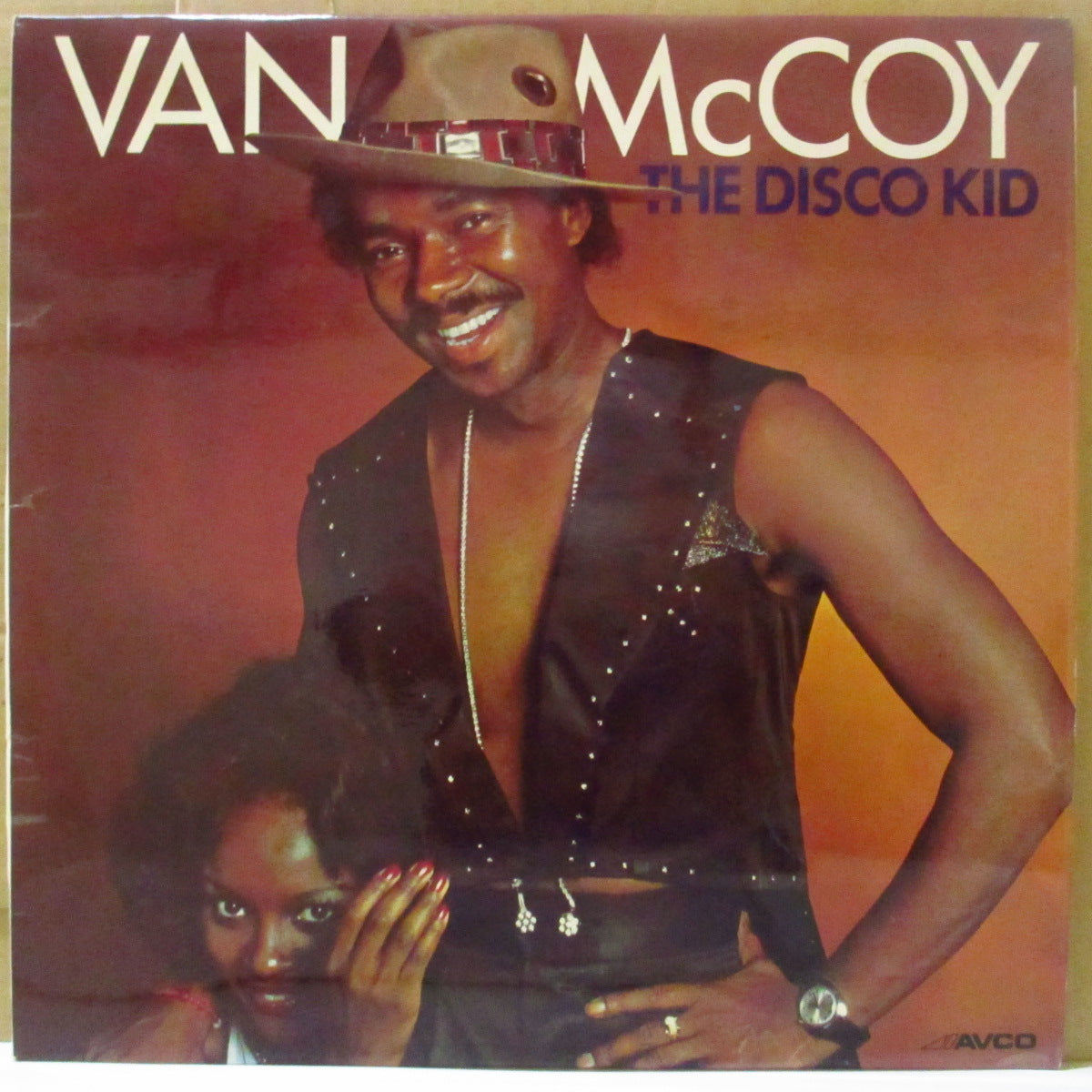 VAN McCOY (ヴァン・マッコイ) - The Disco Kid (UK '75 オリジナル・ステレオ LP/両面コーティング・ジャケ)「ザ・ハッスル」フォローアルバム、英美品!