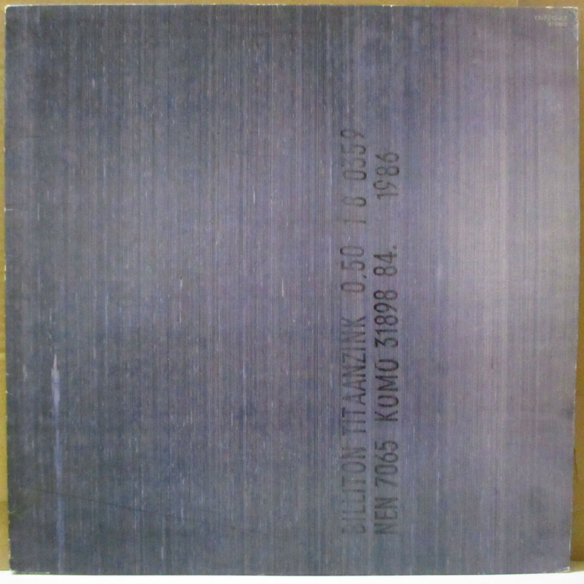 NEW ORDER (ニュー・オーダー) - Brotherhood (Japan オリジナル LP+インサート/帯欠) '86年4thアルバム
