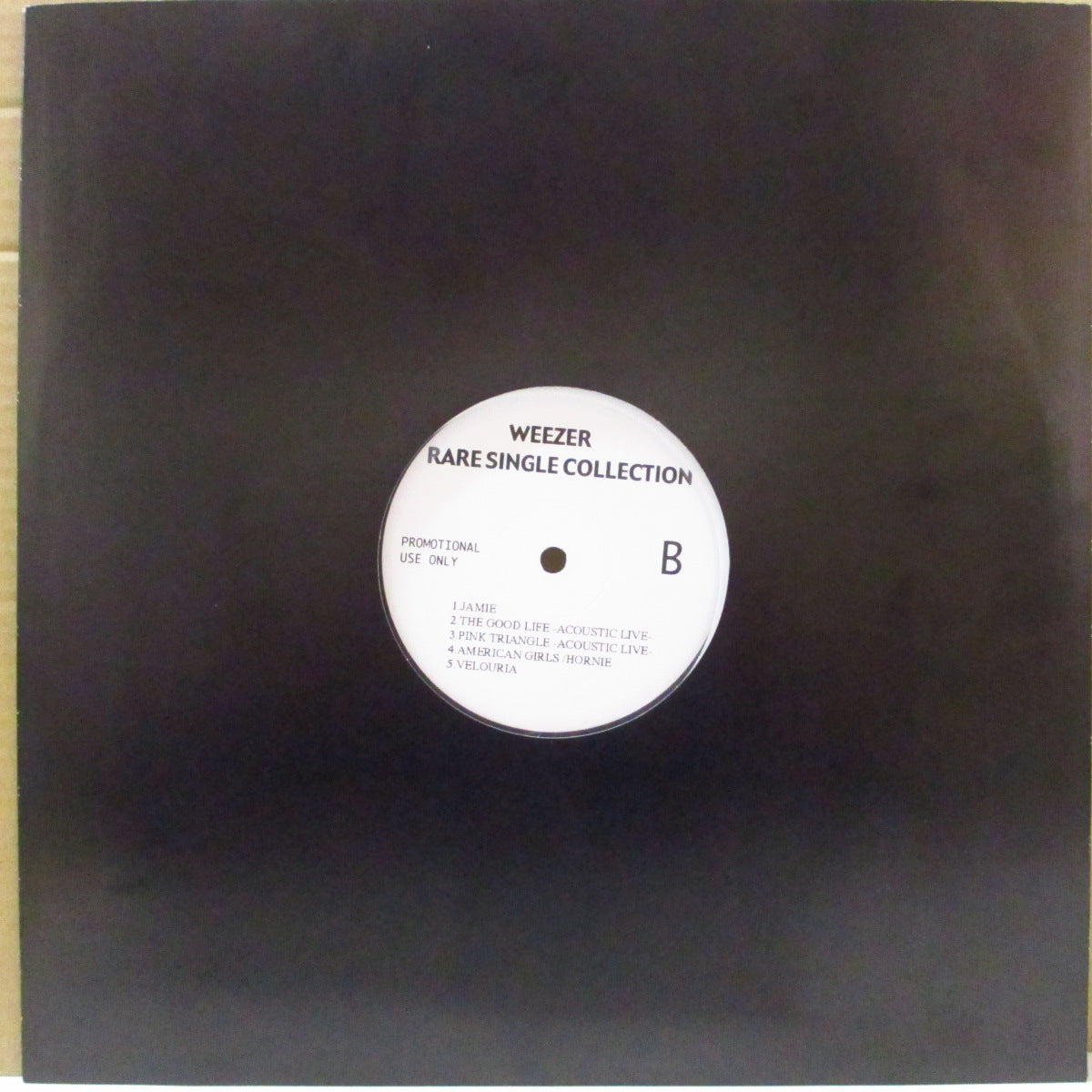 WEEZER (ウィーザー) - Rare Single Collection (Japan プロモ LP/光沢プレーンダイカットジャケ) レアトラック・コンピ