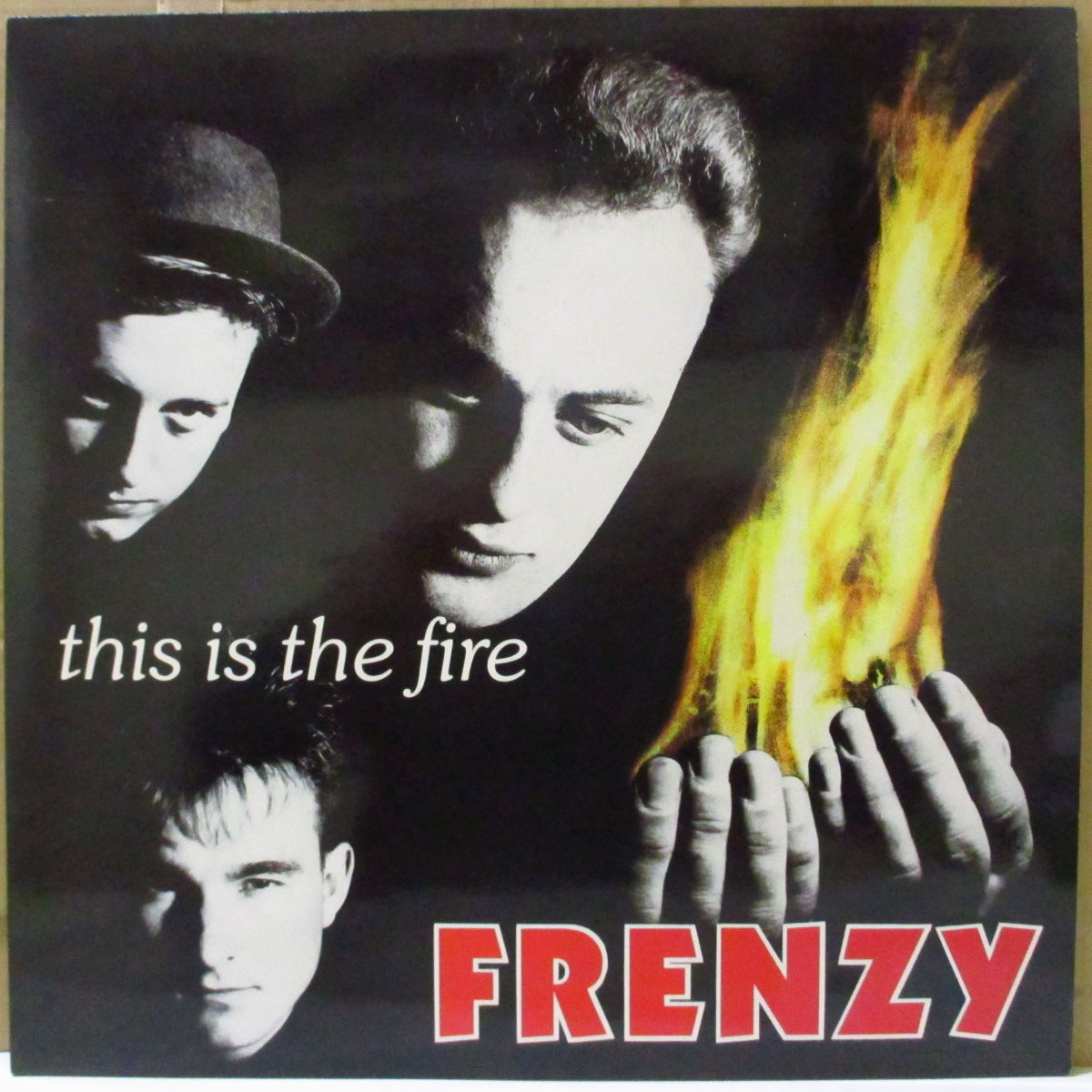 FRENZY (フレンジー) - This Is The Fire (UK オリジナル LP+固紙インナー) '89年5thアルバム