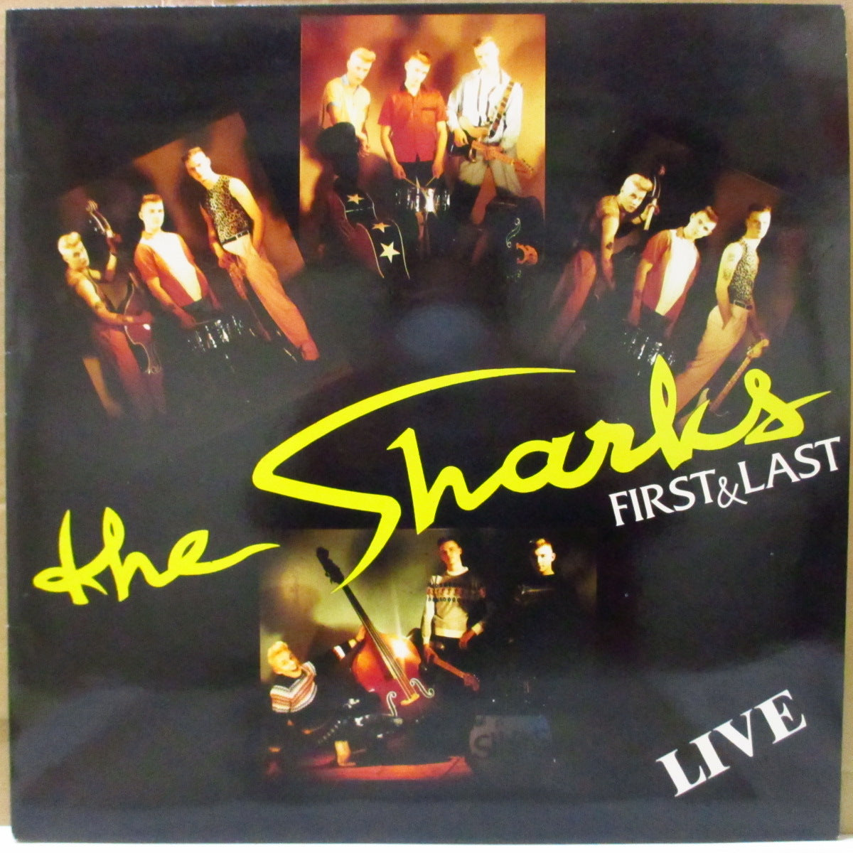 SHARKS (シャークス) - First & Last - Live (UK オリジナル LP) '88年ライブ・コンピレーション