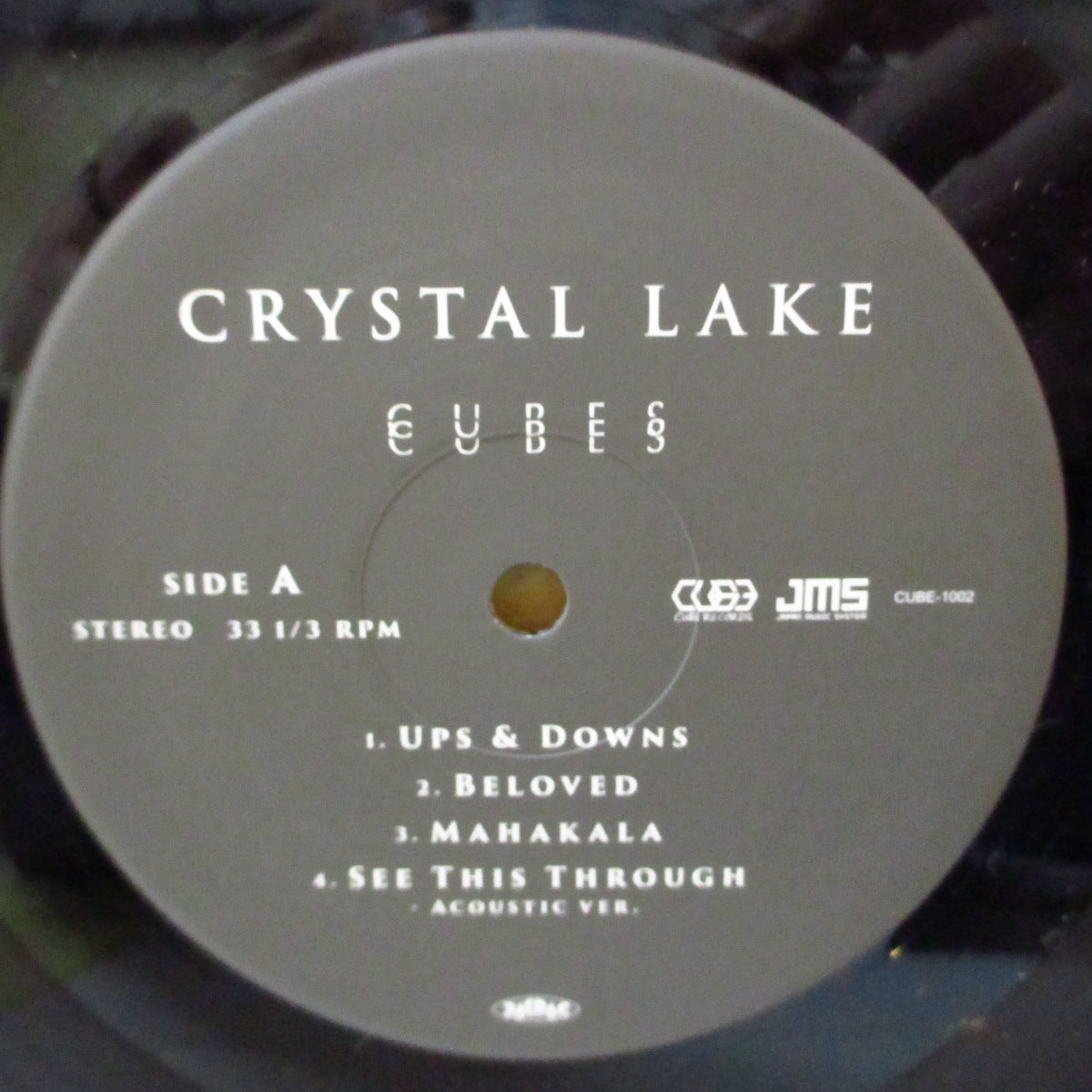 CRYSTAL LAKE (クリスタル・レイク) - Cubes (Japan '15 オリジナル7曲入り33回転 12インチ+インサート, ダウンロードコード)東京メタルコア名作!