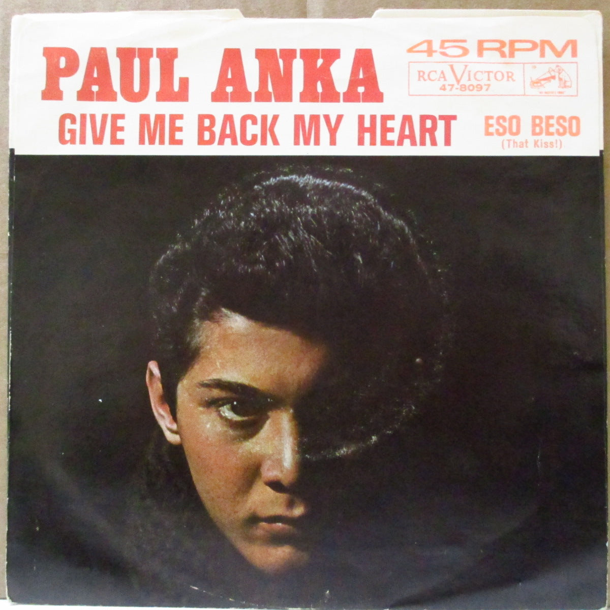 PAUL ANKA (ポール・アンカ) - Eso Beso (That Kiss) (US '62 オリジナル・ジャケ付 7インチ) ジョージ・フェイムのカバー原曲、ラテンPOP名曲 & ディキシー調ティーン!