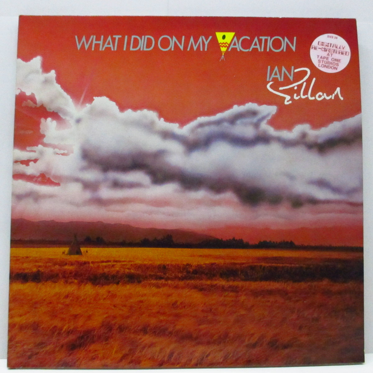 IAN GILLAN (イアン・ギラン) - What I Did On My Vacation (UK オリジナル 2xLP/ステッカー付き見開ジャケ)コンピレーション!