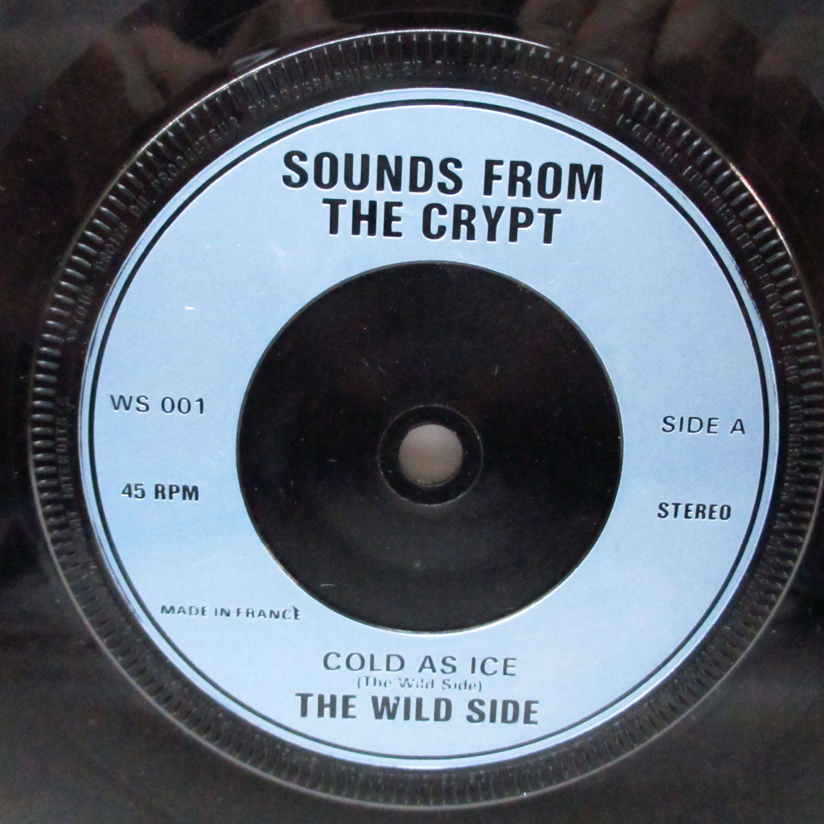 WILD SIDE, THE (ザ ・ワイルド・サイド) - Cold As Ice (UK オリジナル 7"/光沢ソフト紙ジャケ) 英国オブスキュア・ポストパンク !