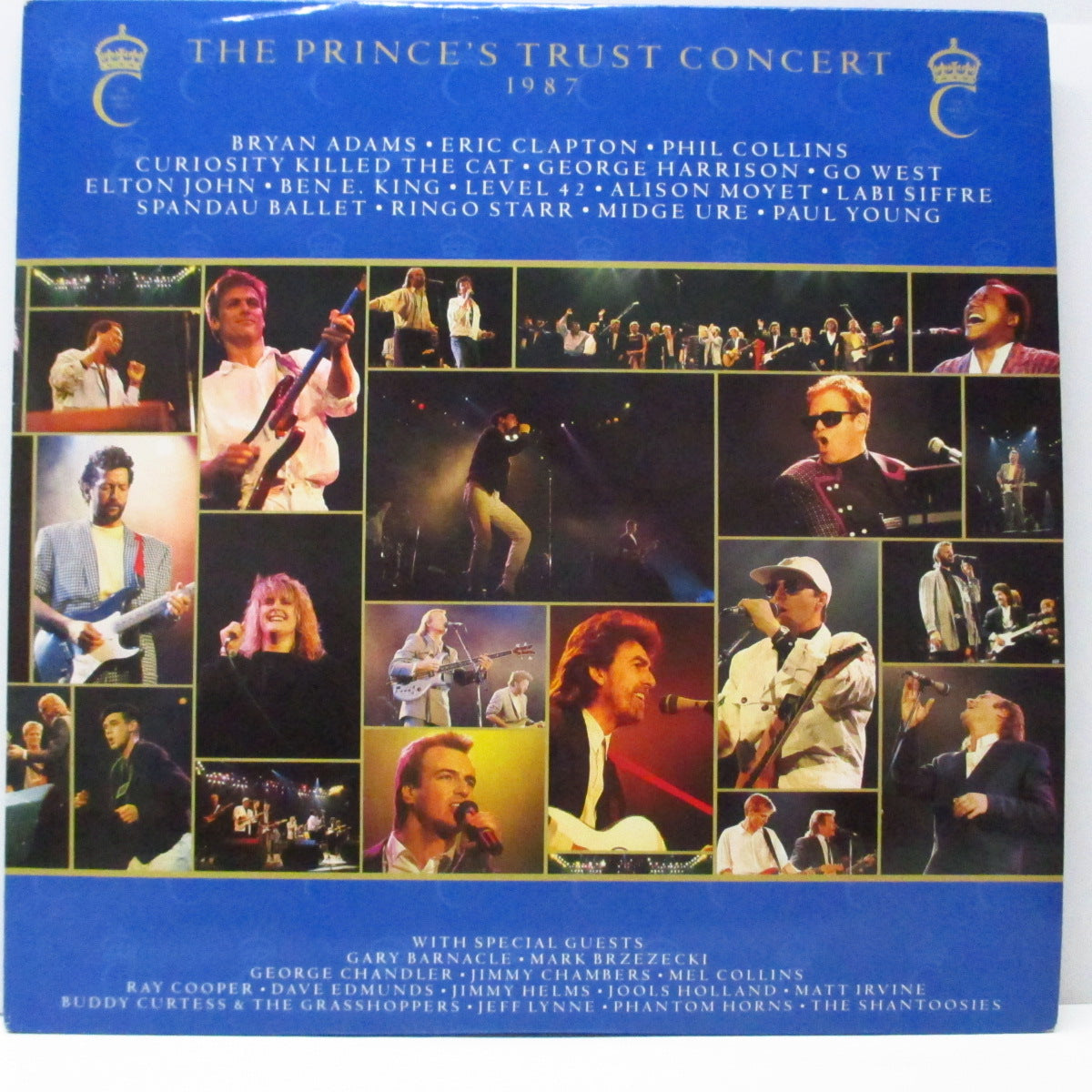 V.A. (「プリンス・トラスト」ベネフィットコンサート・コンピ!) - The Prince's Trust Concert 1987 (UK オリジナル 2xLP+インナー)