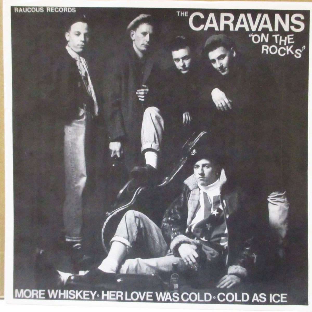CARAVANS (キャラヴァンズ) - On The Rocks (UK '88 オリジナル3曲入り 7インチ/光沢ソフト紙ジャケ)