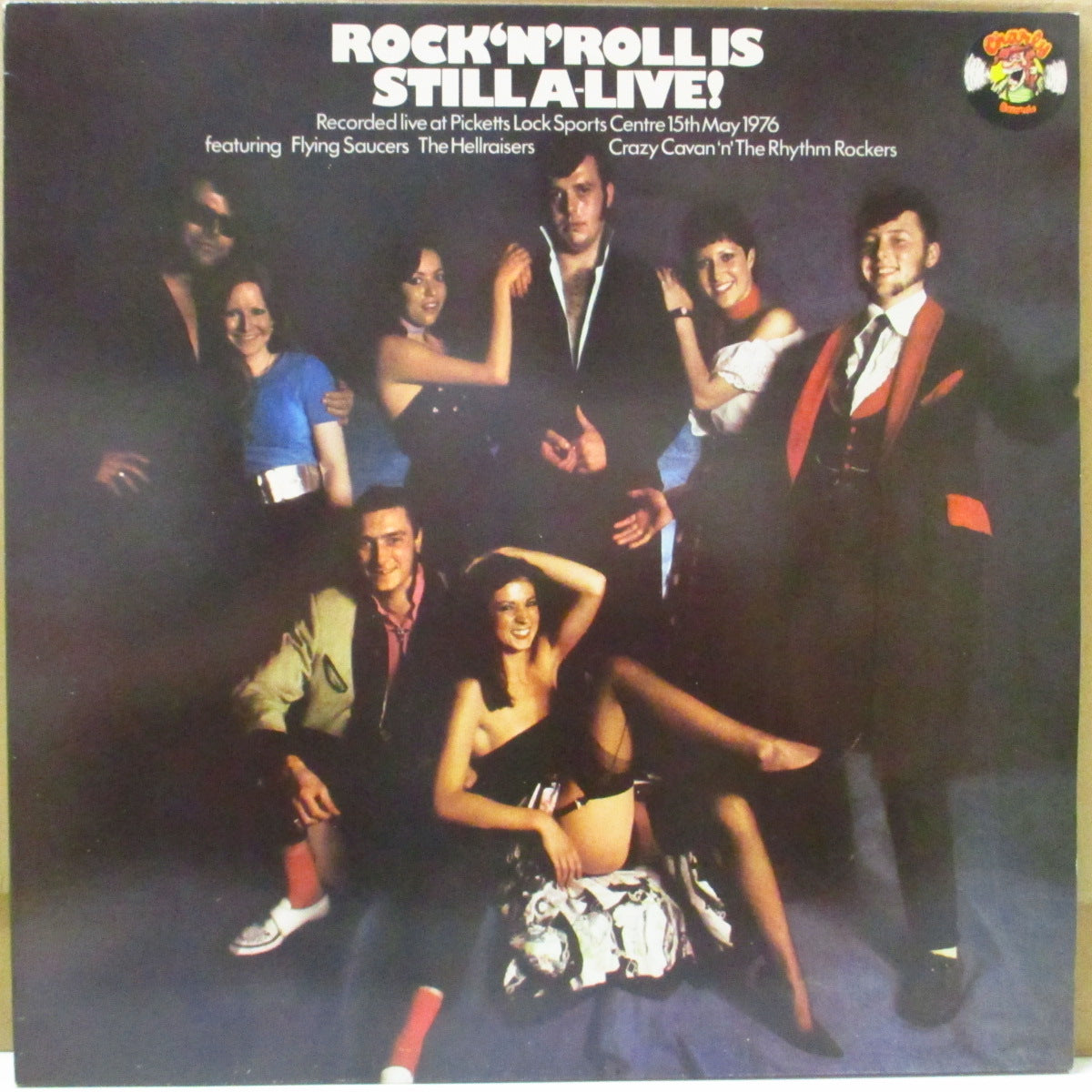 V.A. (英テディボーイ・ロカビリー・ライブ・コンピ) - Rock 'N' Roll Is Still A-Live! (UK オリジナル LP)