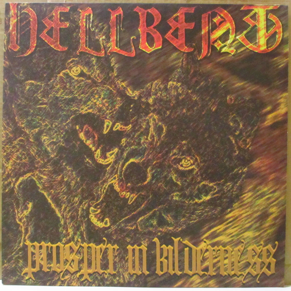 HELLBENT (ヘルベント) - Prosper In Wilderness (Japan オリジナル LP+インサート) '97年初1stアルバム