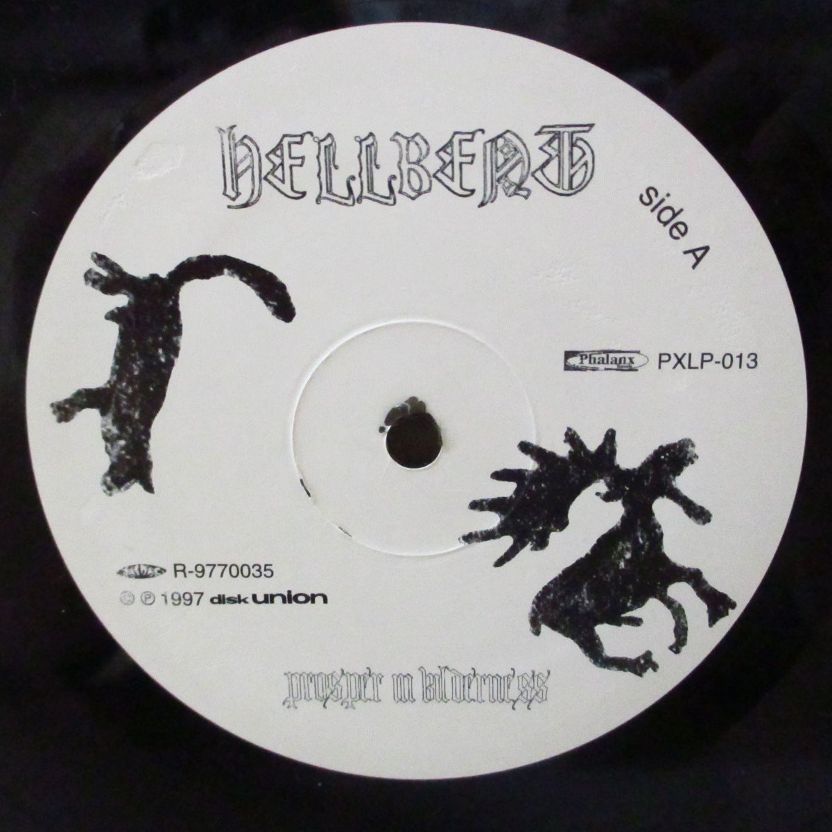 HELLBENT (ヘルベント) - Prosper In Wilderness (Japan オリジナル LP+インサート) '97年初1stアルバム