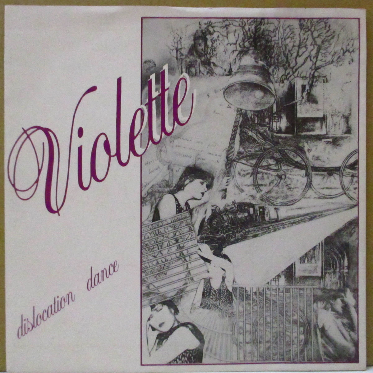 DISLOCATION DANCE (ディスロケイション・ダンス) - Violette (UK オリジナル 7インチ+光沢ソフト紙ジャケ)