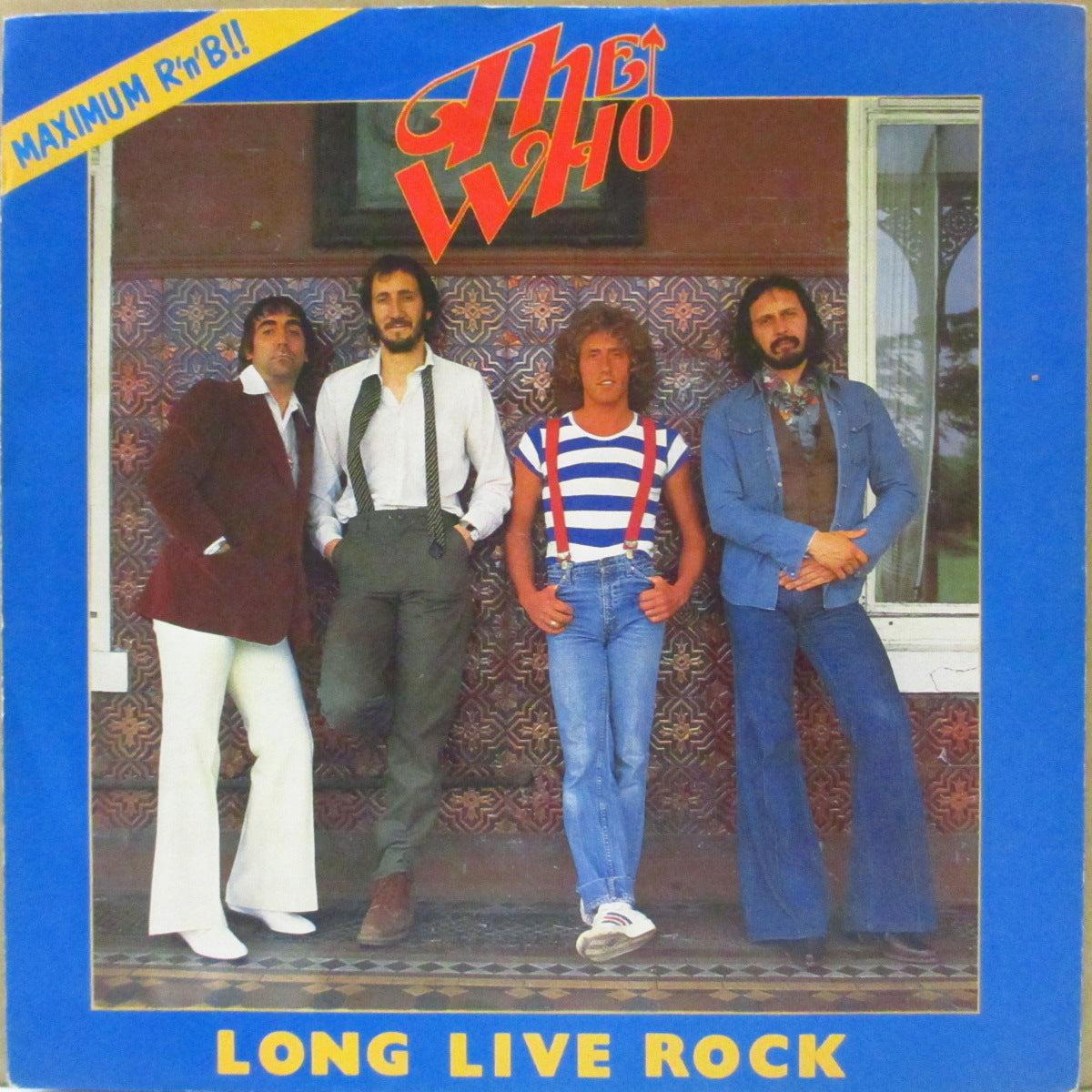 WHO (フー) - Long Live Rock +2 (UK '79 オリジナル 7インチ+光沢ソフト紙折り返しジャケ)