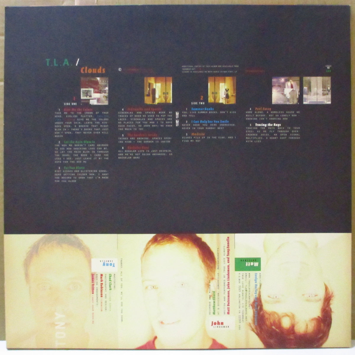 TRUE LOVE ALWAYS (トゥルー・ラヴ・オールウェイズ) - Clouds (US オリジナル LP+インサート) '03年4thアルバム