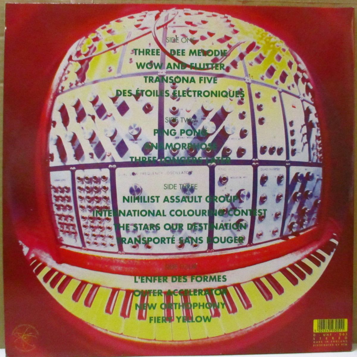STEREOLAB (ステレオラブ) - Mars Audiac Quintet (UK オリジナル 2xLP/光沢見開きジャケ) '94年3rdアルバム