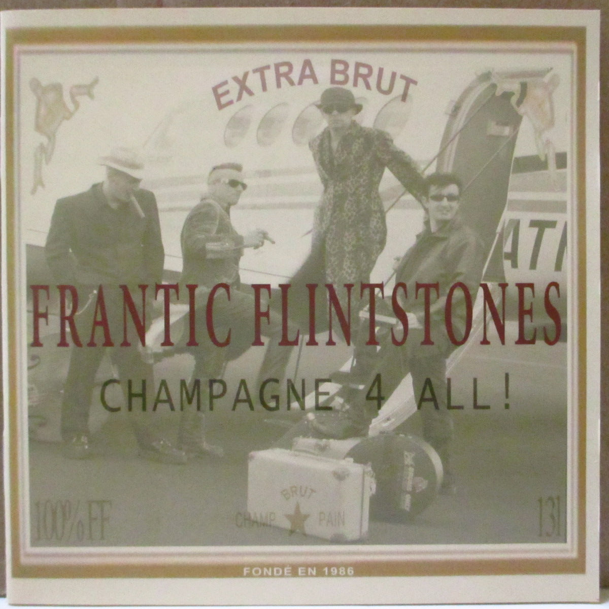 FRANTIC FLINTSTONES (フランティック・フリントストーンズ) - Champagne 4 All ! (German オリジナル CD) '03年アルバム