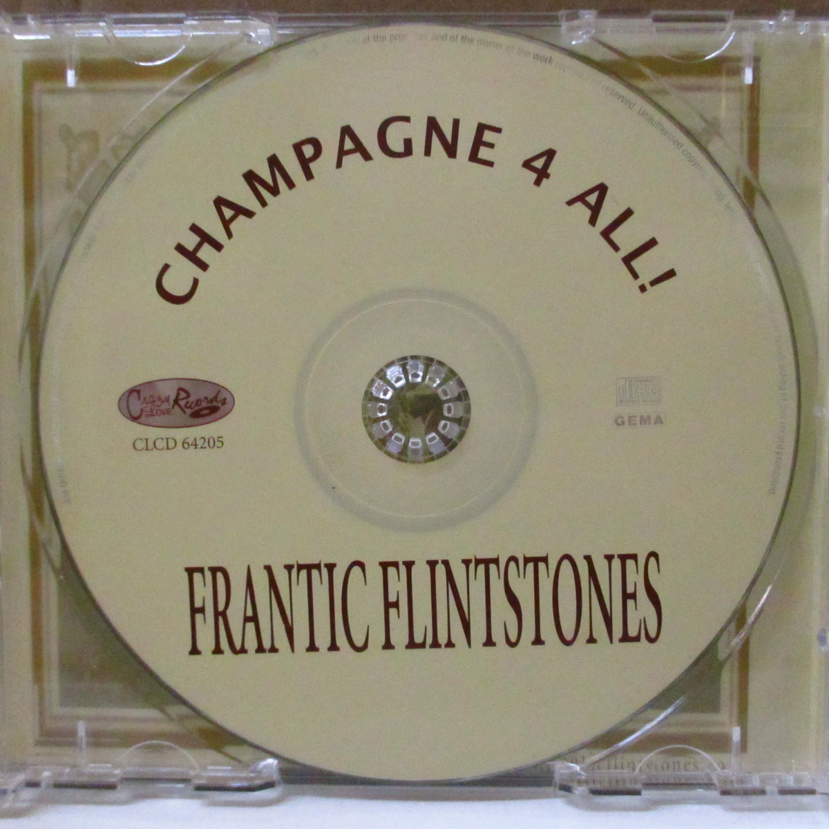FRANTIC FLINTSTONES (フランティック・フリントストーンズ) - Champagne 4 All ! (German オリジナル CD) '03年アルバム
