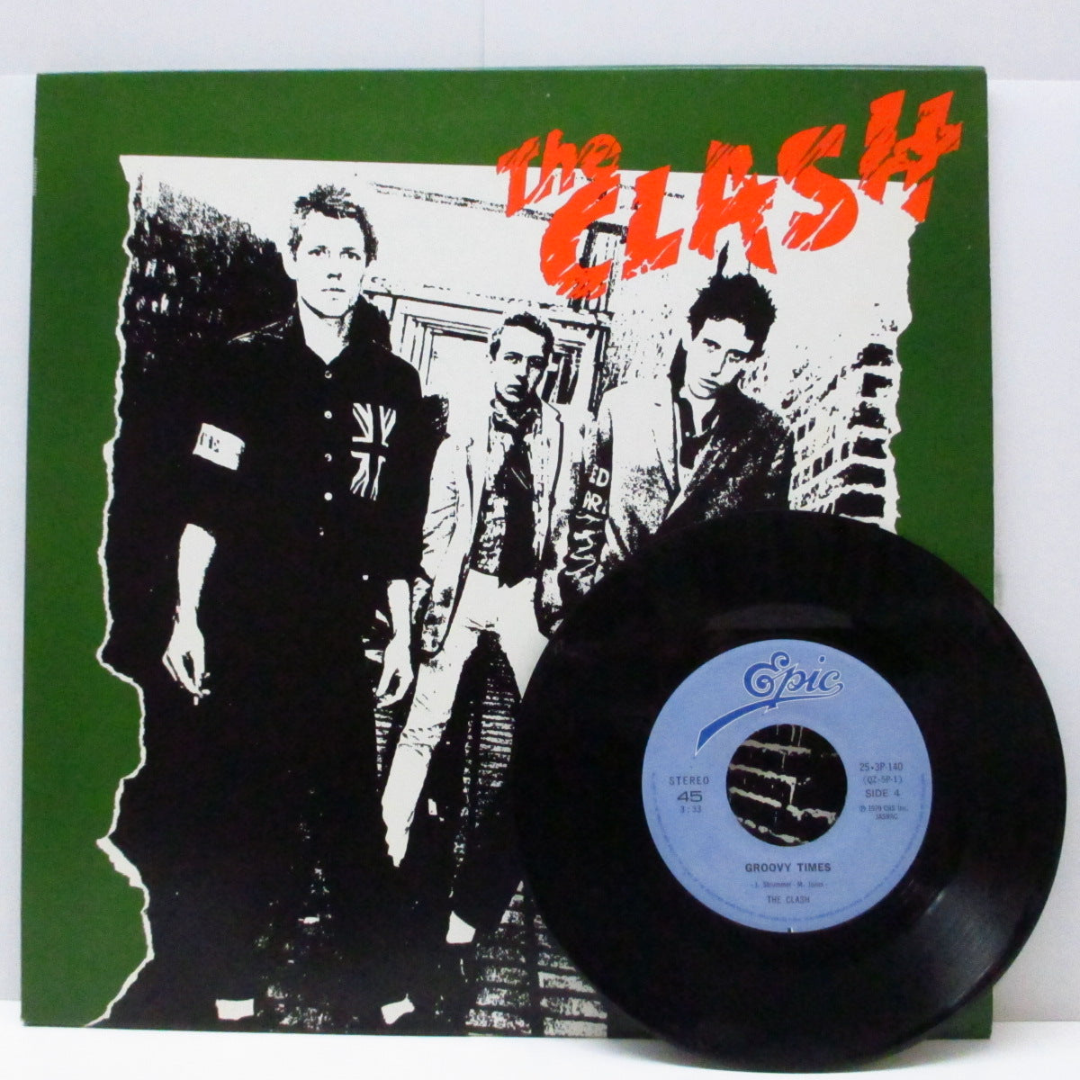 CLASH, THE (クラッシュ) - Pearl Harbour '79 (Japan オリジナル LP+ボーナス 7")アウタースリーブ欠!