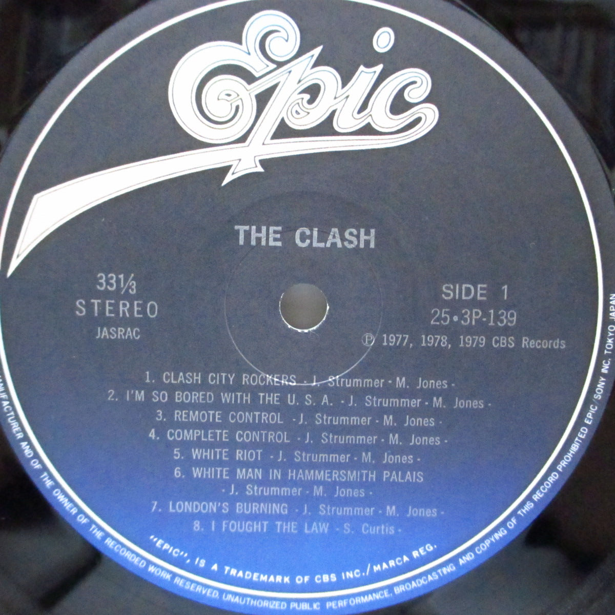 CLASH, THE (クラッシュ) - Pearl Harbour '79 (Japan オリジナル LP+ボーナス 7")アウタースリーブ欠!